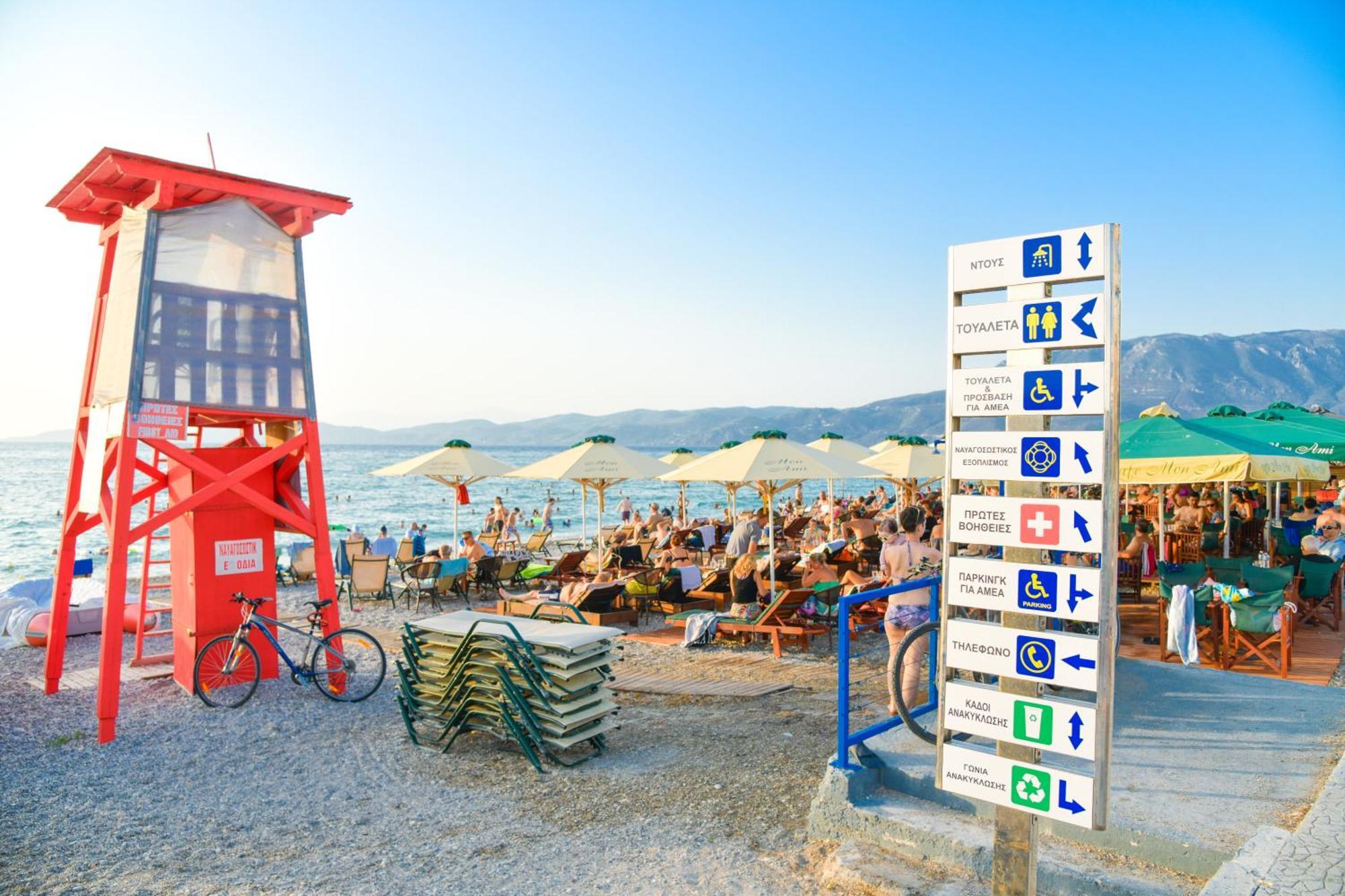 Beach Blue Villa Corinth Kültér fotó